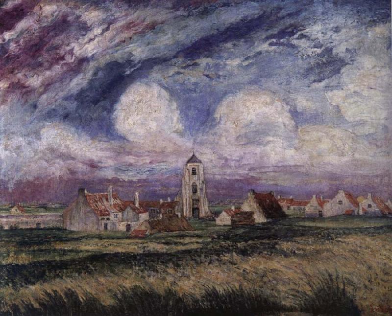 View of Mariakerke, James Ensor